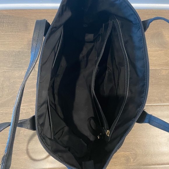 Michael Kors travel bag nylon weekender black luggage handbag - Picture 7 of 7